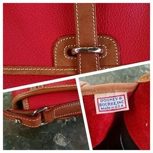 - Dooney & Bourke Vintage Red All Weather Shoulder
